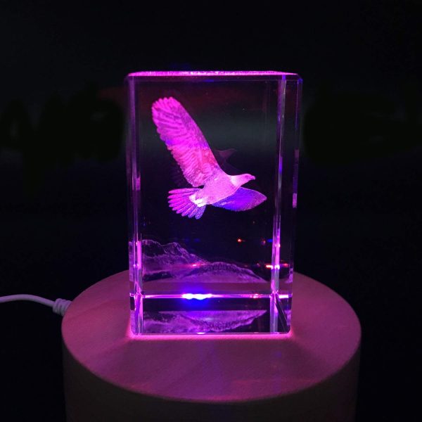 Best 3d Eagle Crystal Paperweight - Unique Birthday Gift Idea - Image 5
