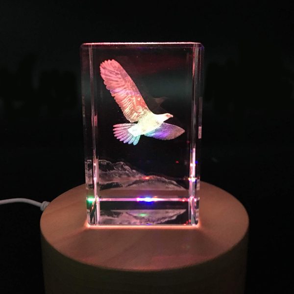 Best 3d Eagle Crystal Paperweight - Unique Birthday Gift Idea - Image 6