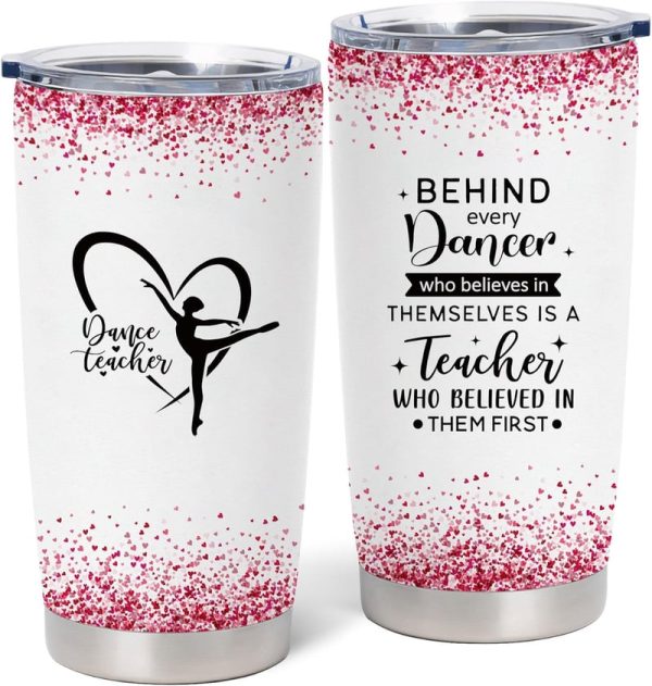 Best Dance Teacher Gifts - 20oz Coffee Tumbler For Women