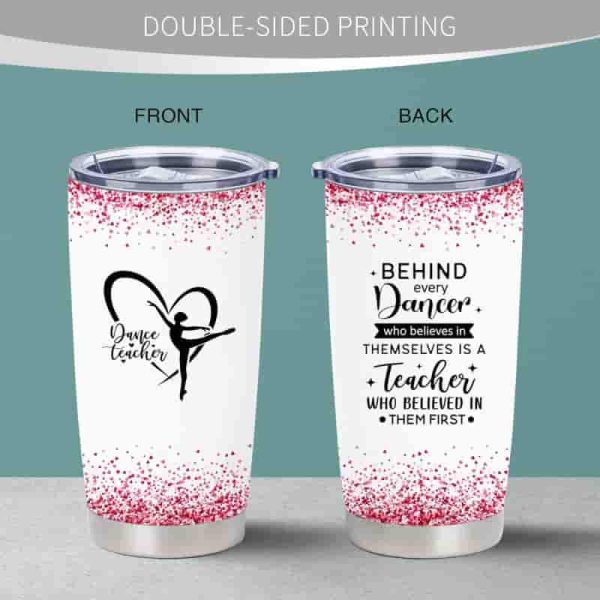 Best Dance Teacher Gifts - 20oz Coffee Tumbler For Women - Image 4