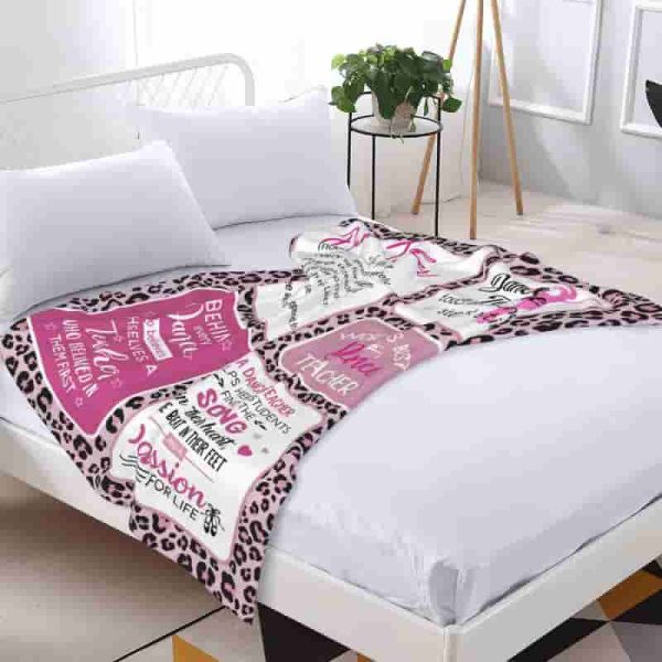 Best Dance Teacher Gifts - Inspirational Blanket 50x60 - Image 4