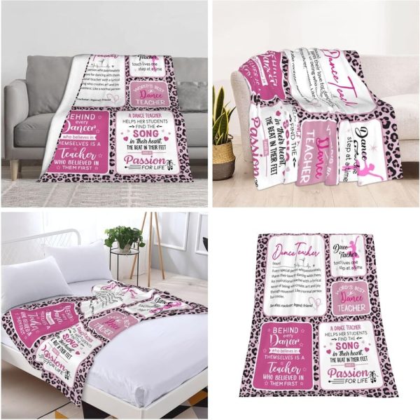 Best Dance Teacher Gifts - Inspirational Blanket 50x60 - Image 6
