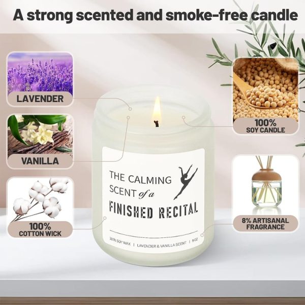 Best Dance Recital Gift Candle For Girls & Teachers - Image 3