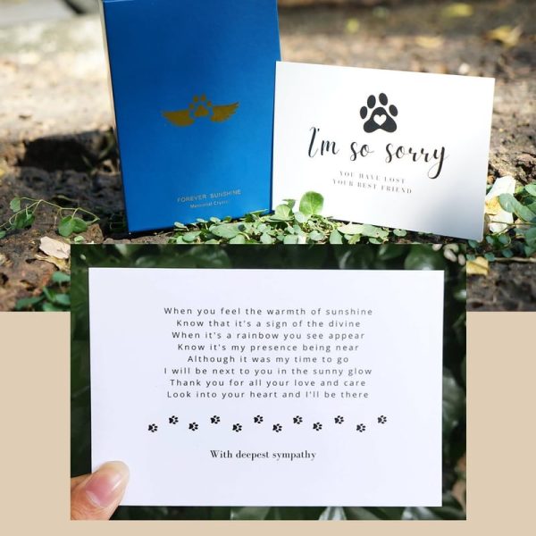 Best Pet Memorial Suncatcher For Dogs & Cats - Thoughtful Gift - Image 4
