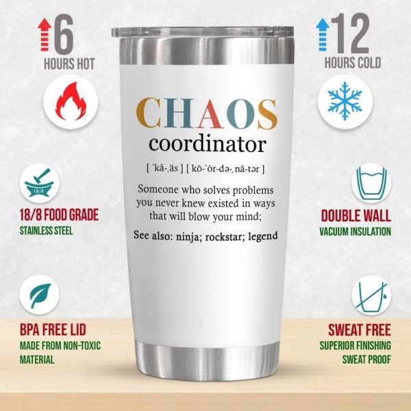 Best Thank You Gift - Chaos Coordinator Tumbler - Image 4