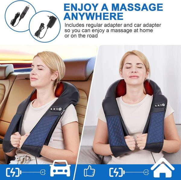 Best 3d Neck & Shoulder Massager With Heat For Pain Relief - Image 3