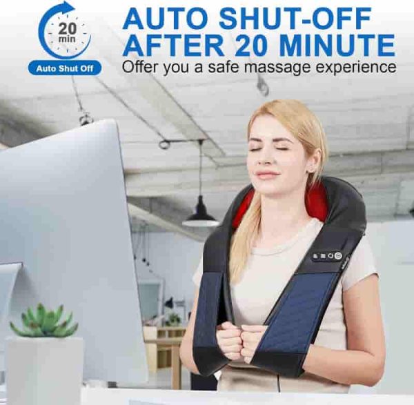 Best 3d Neck & Shoulder Massager With Heat For Pain Relief - Image 4