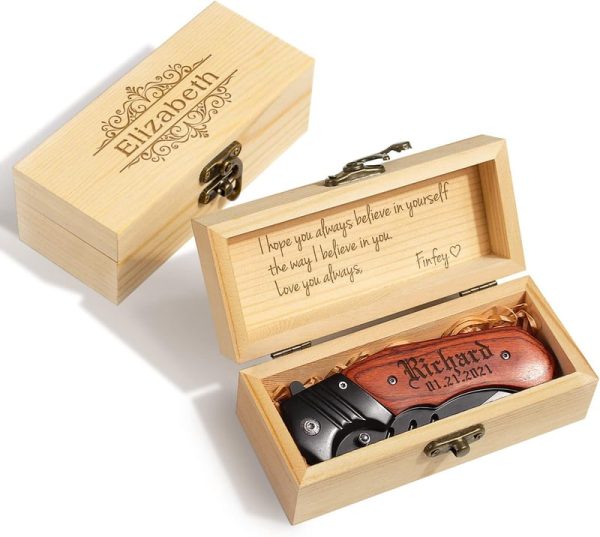 Best Personalized Pocket Knife Gift For Men - Engraved & Custom