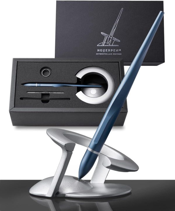 Novium Hoverpen - Luxury Futuristic Pen In Neptune Blue