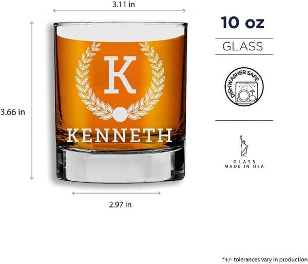 Best Personalized Whiskey Glass Set For Men - Valentine's Gift - Image 2