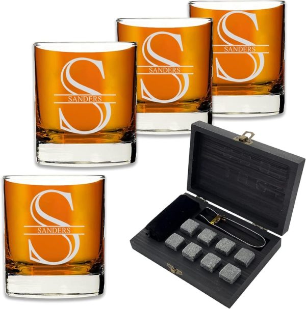 Best Personalized Whiskey Glass Set For Men - Valentine's Gift - Image 6