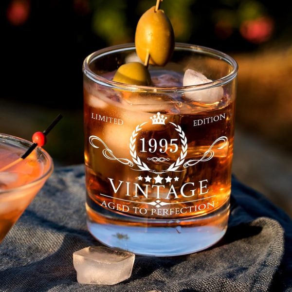Best 30th Birthday Whiskey Glass Set For Men With Wood Box - Image 6