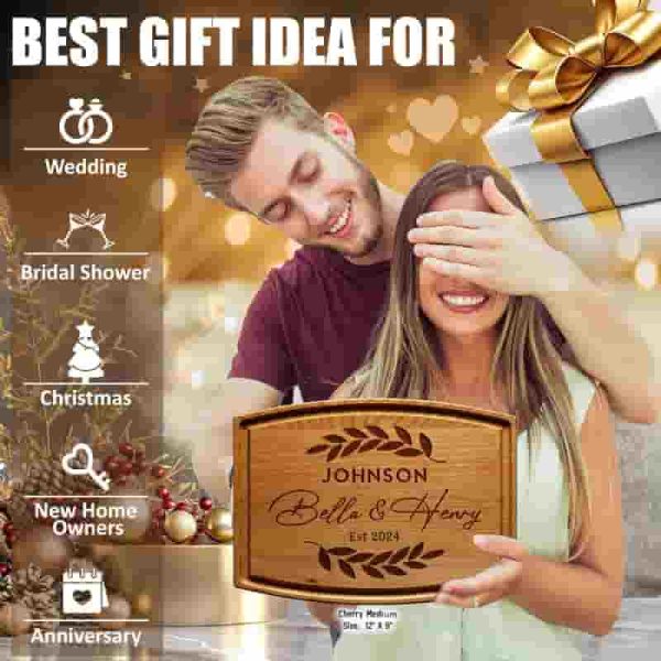 Best Personalized Charcuterie Board For Weddings & Anniversaries - Image 2