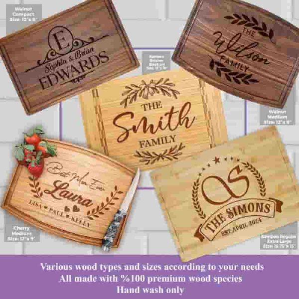 Best Personalized Charcuterie Board For Weddings & Anniversaries - Image 3