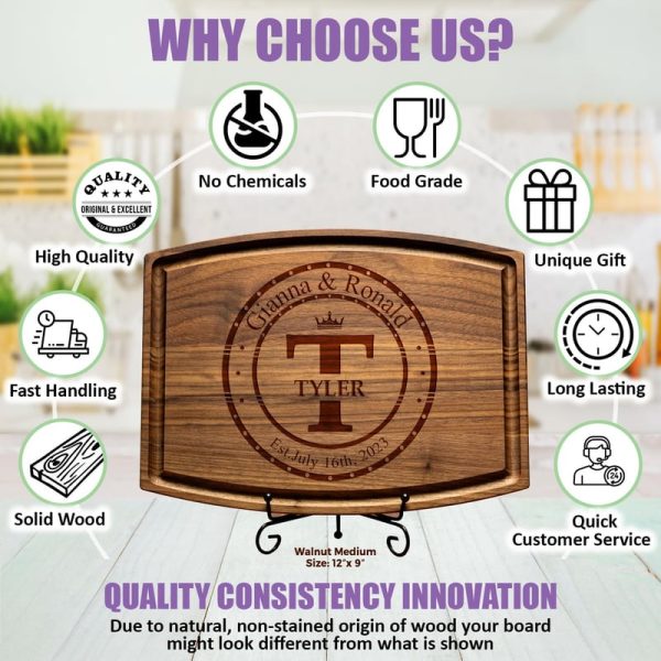 Best Personalized Charcuterie Board For Weddings & Anniversaries - Image 5