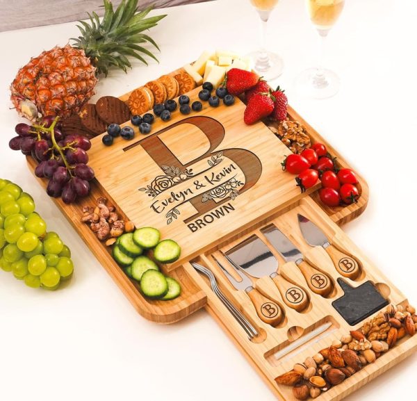 Best Personalized Charcuterie Board Gifts Set - Perfect For Any Occasion