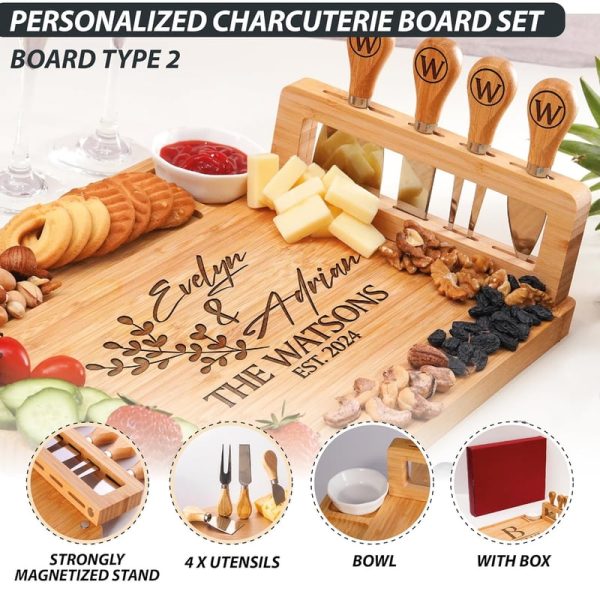 Best Personalized Charcuterie Board Gifts Set - Perfect For Any Occasion - Image 6