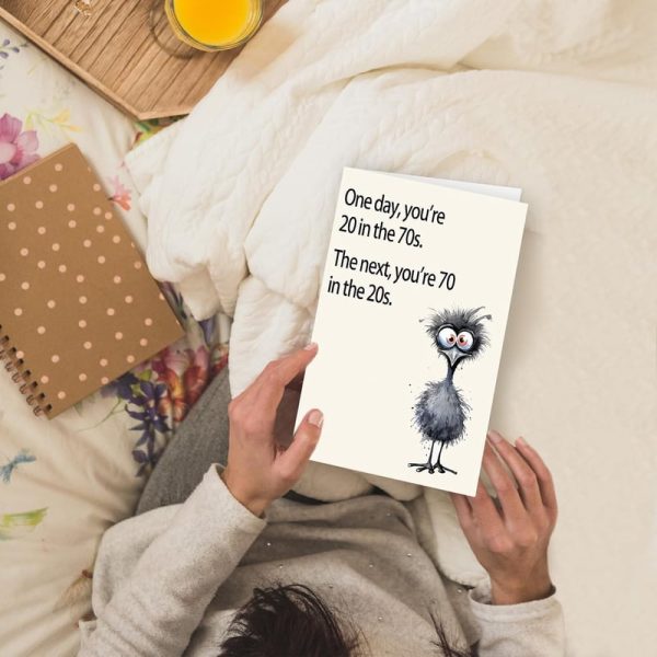 Best Funny 70th Birthday Card For Men & Women - Image 5