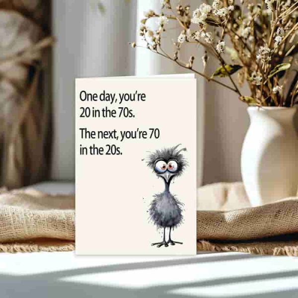 Best Funny 70th Birthday Card For Men & Women - Image 6
