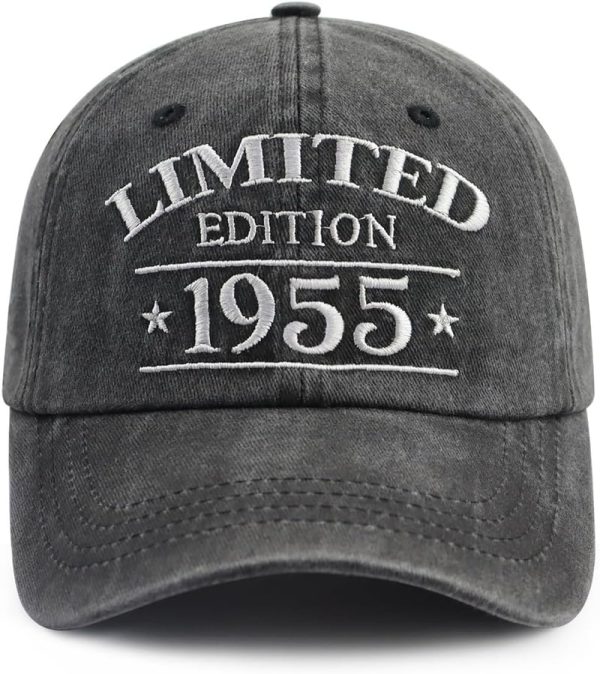 Limited Edition Vintage Year Caps - Funny Embroidered Hats