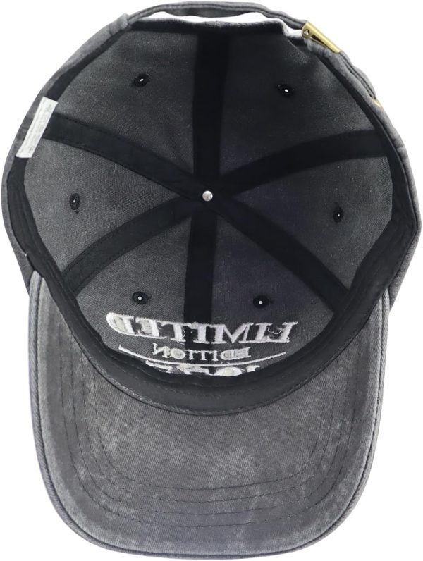 Limited Edition Vintage Year Caps - Funny Embroidered Hats - Image 6
