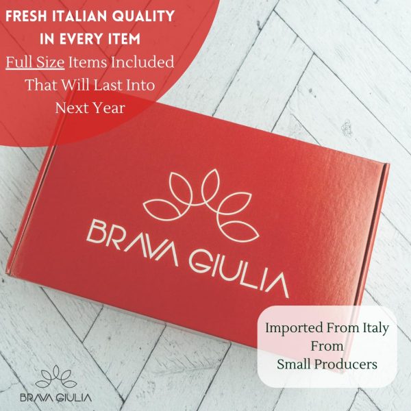 Italian Gourmet Gift Set With Olive Oil, Balsamic, Pasta & Sauce - Image 2