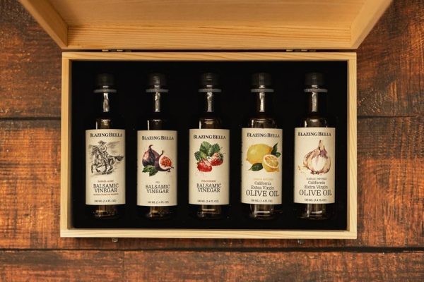 Blazing Bella Olive Oil & Balsamic Vinegar Gift Set - Image 6