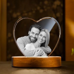Best 3d Crystal Photo Gift - Personalized Heart