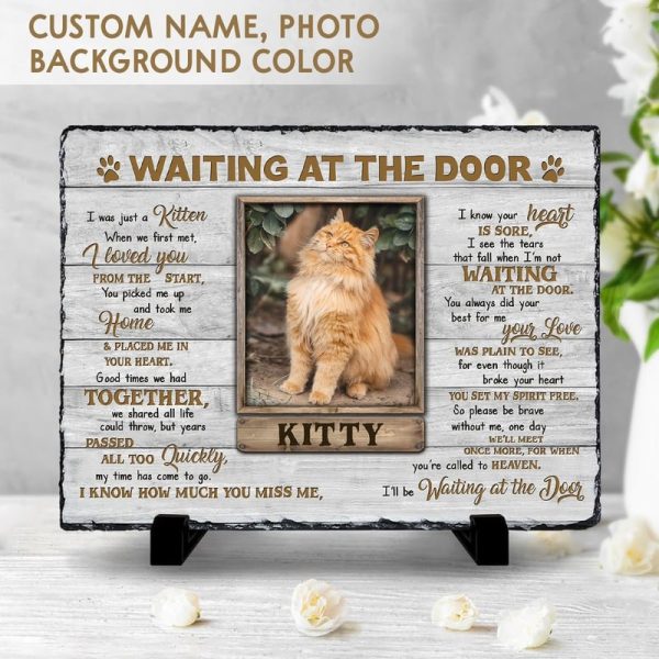 Best Personalized Cat Memorial Stone - Custom Sympathy Gift - Image 2