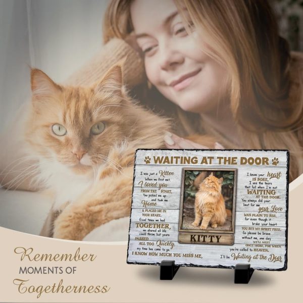 Best Personalized Cat Memorial Stone - Custom Sympathy Gift - Image 5