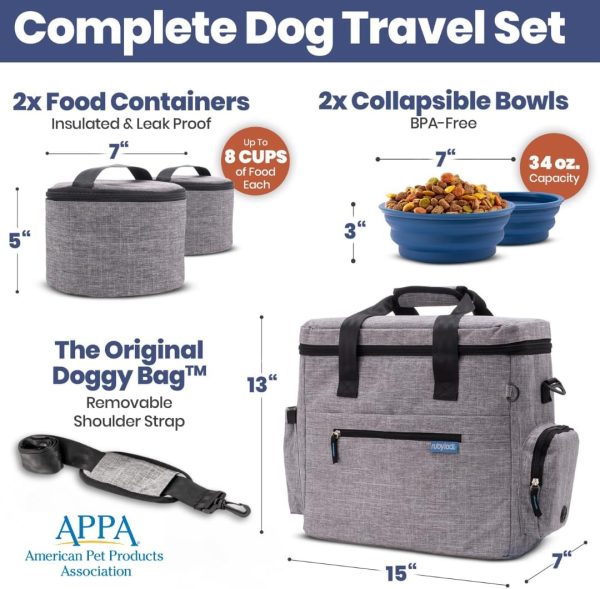 Best Dog Travel Bag - Ultimate Pet Supplies Kit For Road Trips & Camping - Image 3