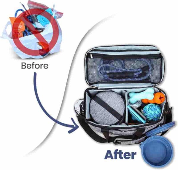 Best Dog Travel Bag - Ultimate Pet Supplies Kit For Road Trips & Camping - Image 6