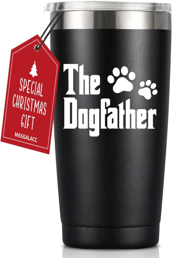 Best Dog Dad Tumbler - Gift For Dog Lovers, 20 Oz Mug