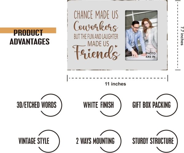Best Farewell Engraved Gifts For Coworkers - Picture Frame - Image 2