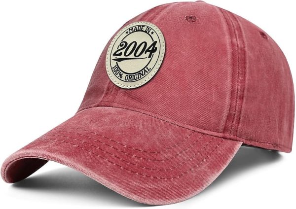 Unique Birthday Gift Hat - Made In 2004, 100% Cotton - Image 5