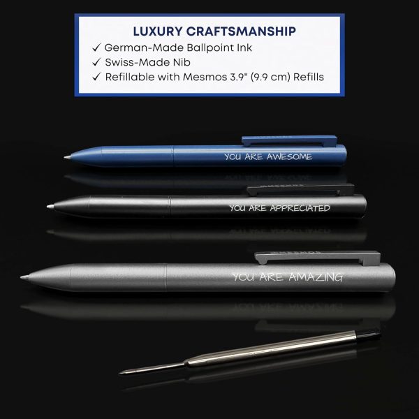 Luxury Metal Ballpoint Pens - Thank You Gifts For Men & Teachers - Image 2