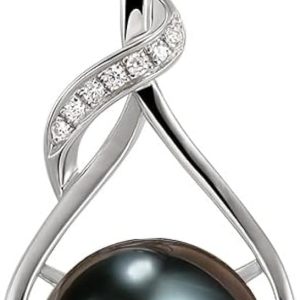 Best Tahitian Black Pearl Necklace Gift For Women