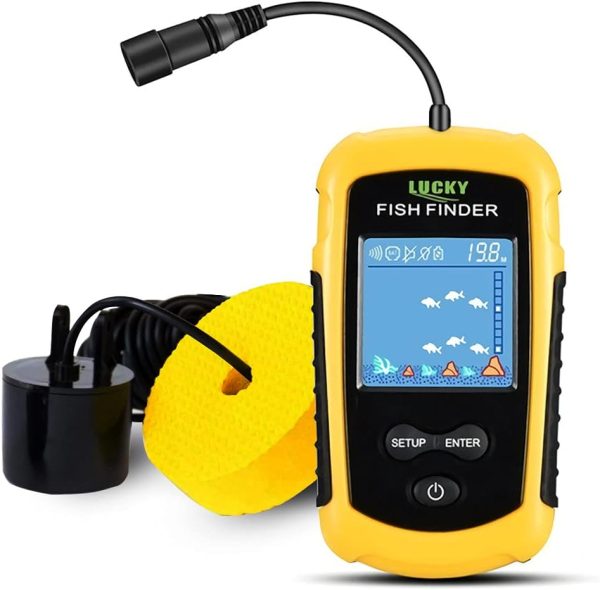 Best Portable Kayak Fish Finder By Lucky - Handheld Sonar