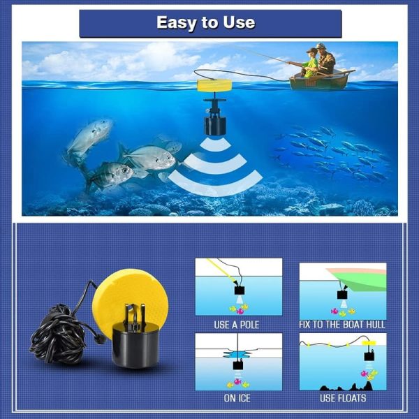 Best Portable Kayak Fish Finder By Lucky - Handheld Sonar - Image 3