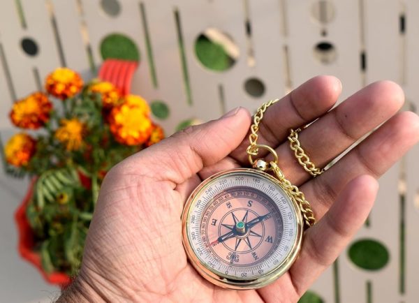 Engraved Compass With Proverbs 3:5-6 - Graduation Gift 2024 - Image 2