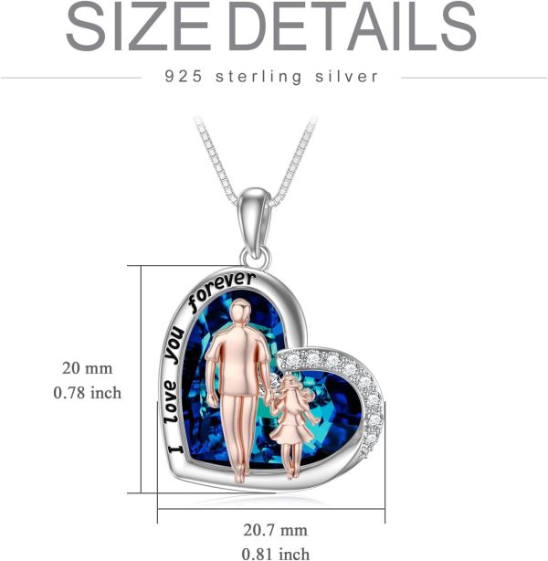 Sterling Silver Daughter Heart Necklace - Forever Gift - Image 4