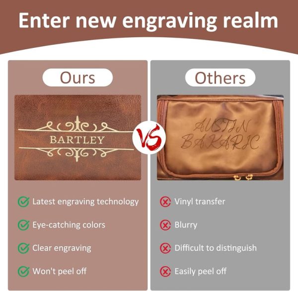 Best Personalized Leather Dopp Kit - Perfect Gift For Men - Image 3