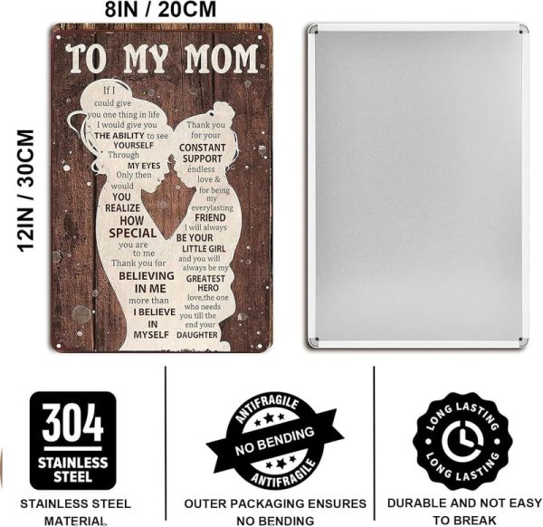 Best Mom Gift Sign: Heartfelt Home Decor For Any Occasion - Image 4