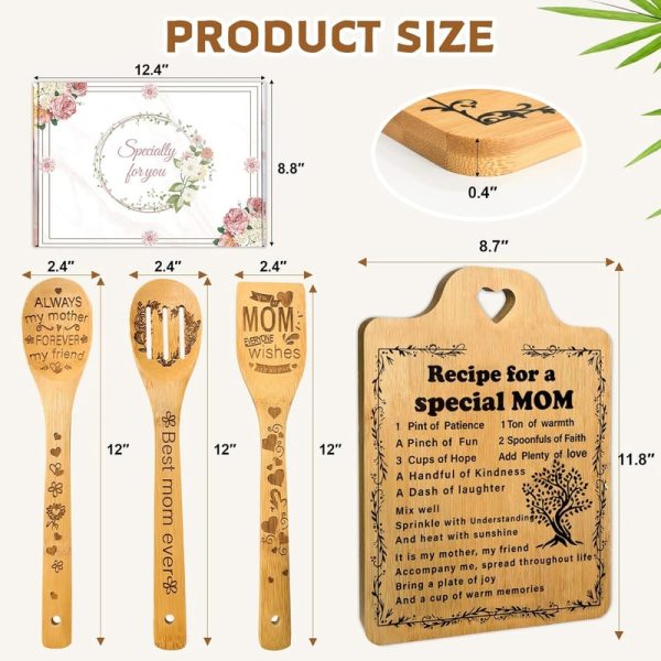 Best Mother's Day Bamboo Kitchen Gifts With Engraved Messages - Image 2