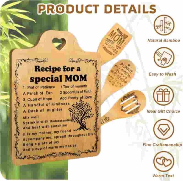 Best Mother's Day Bamboo Kitchen Gifts With Engraved Messages - Image 5