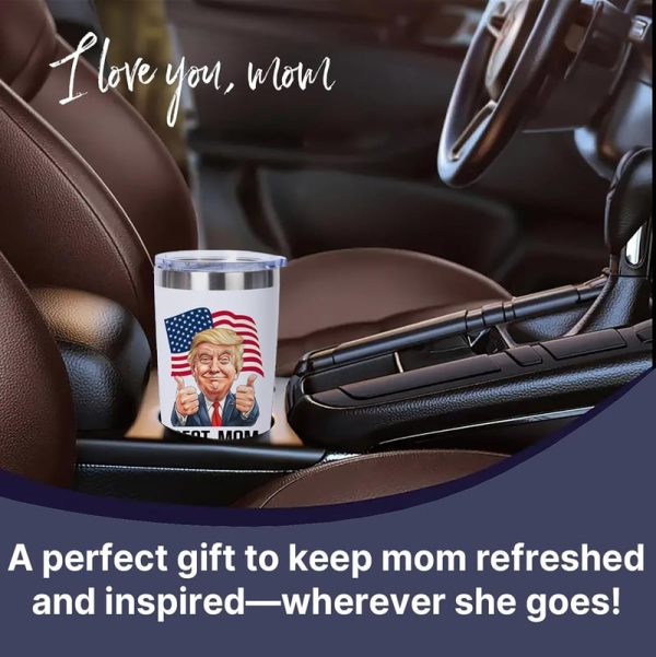 Best Mom Tumbler Gift - 20 Oz Stainless Steel - Image 5