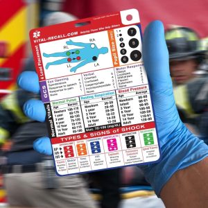 Best Emt Pocket Guide Set - 2 Double-sided Cards
