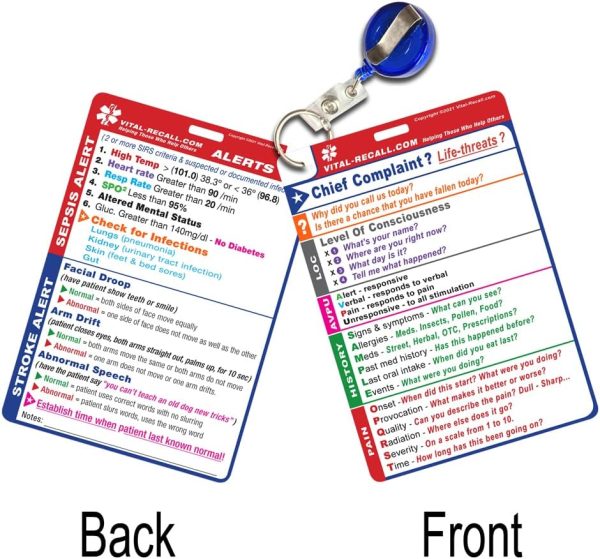 Best Emt Pocket Guide Set - 2 Double-sided Cards - Image 2