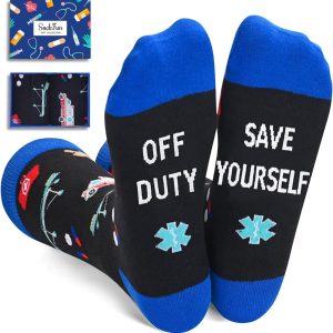 Best Funny Nurse Socks - Perfect Gift For Medical Professionals