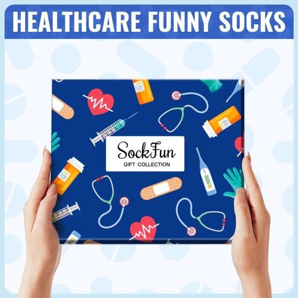 Best Funny Nurse Socks - Perfect Gift For Medical Professionals - Image 3